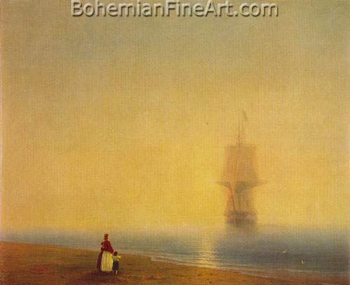 Ivan Konstantinovich Aivazovsky, Morning at Sea Fine Art Reproduction Oil Painting