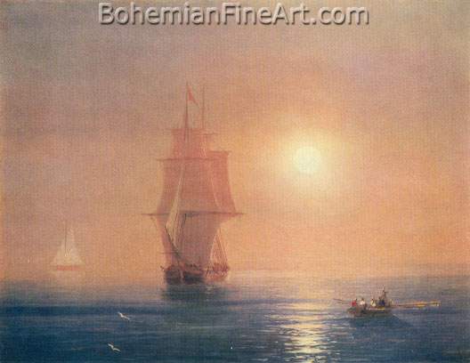Ivan Konstantinovich Aivazovsky, The Sea Fine Art Reproduction Oil Painting