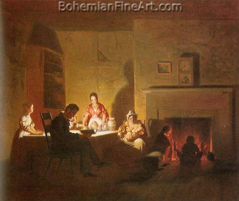 George Caleb Bingham, Family Life on the Frontier Fine Art Reproduction Oil Painting