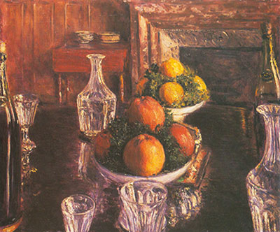 Gustave Caillebotte, Still Life Fine Art Reproduction Oil Painting