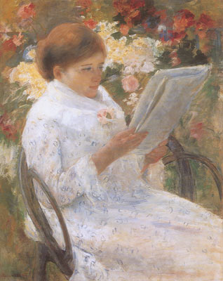 Mary Cassatt, On a Balcony Fine Art Reproduction Oil Painting