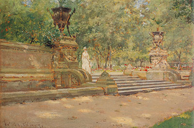 William Merritt Chase, Prospect Park Fine Art Reproduction Oil Painting