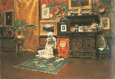 William Merritt Chase, In the Studio Fine Art Reproduction Oil Painting
