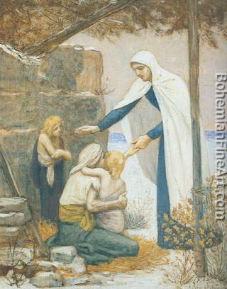 Pierre Puvis de Chavannes, Charity Fine Art Reproduction Oil Painting