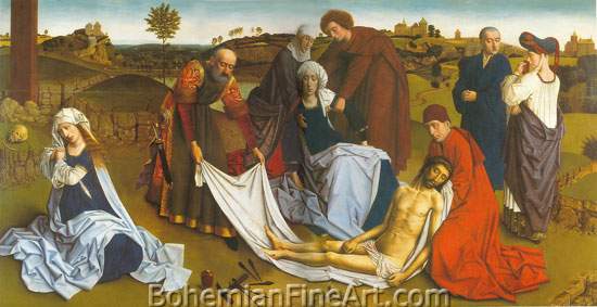 Petrus Christus, The Lamentation Fine Art Reproduction Oil Painting