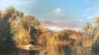 Frederic Edwin Church, Chimborazo Fine Art Reproduction Oil Painting