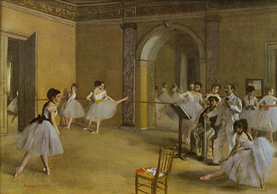 The Dance Foyer at the Opera