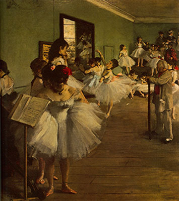 Edgar Degas, A Woman with Chrysanthemuums Fine Art Reproduction Oil Painting