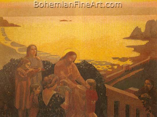Christ Receiving the Children