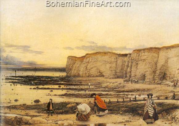 William Dyce, Pegwell Bay+ Kent Fine Art Reproduction Oil Painting
