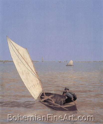 Thomas Eakins, Starting Out after Rail Fine Art Reproduction Oil Painting
