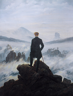 The Wanderer above a Sea of Mist