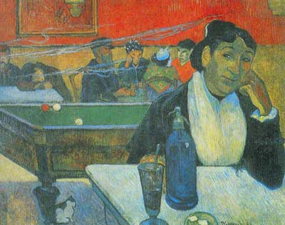 Paul Gauguin, Night Cafe at Arles Fine Art Reproduction Oil Painting