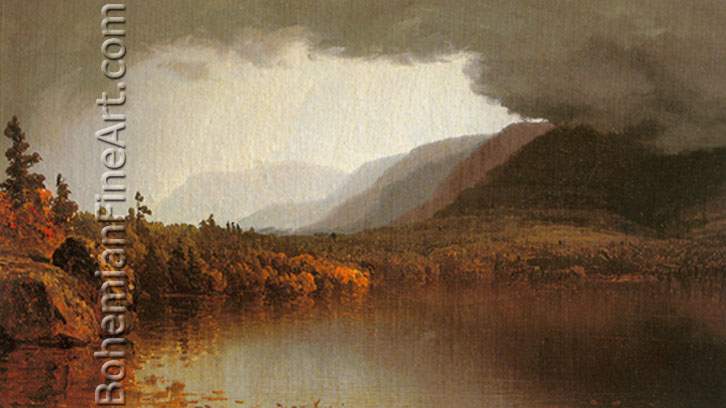 A Coming Storm on Lake George