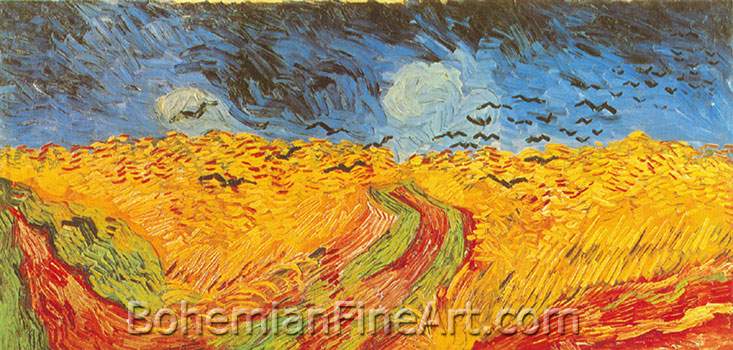 Crows over the Wheat Field