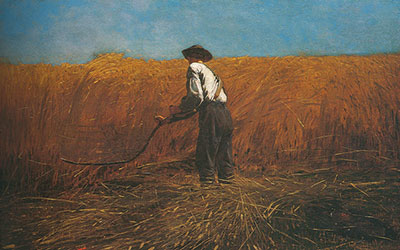 Winslow Homer, The Veteran in a New Field Fine Art Reproduction Oil Painting