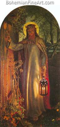 William Holman Hunt, The Light of the World Fine Art Reproduction Oil Painting