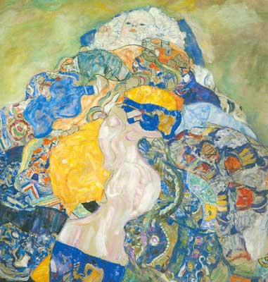 Gustave Klimt, Baby Fine Art Reproduction Oil Painting