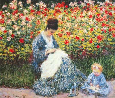 Madame Monet and Child