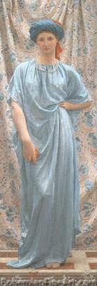 Albert Moore, Sapphires Fine Art Reproduction Oil Painting