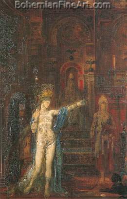 Gustave Moreau, Salome Dancing before Herod Fine Art Reproduction Oil Painting