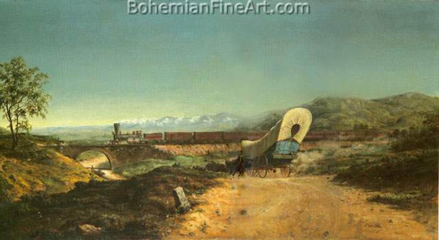 Thomas Otter, On the Road Fine Art Reproduction Oil Painting