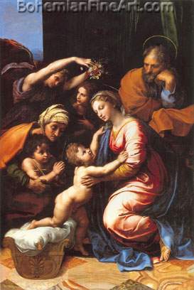  Raphael, The Holy Family of Francis I Fine Art Reproduction Oil Painting