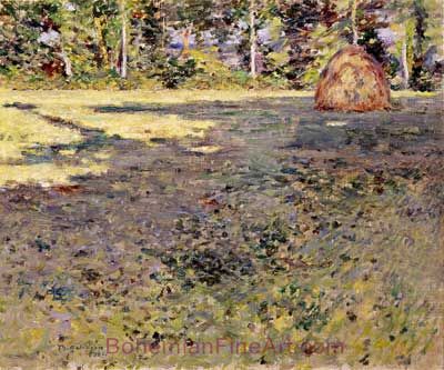 Theodore Robinson, Afternoon Shadows Fine Art Reproduction Oil Painting