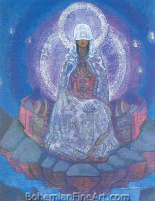 Nicholas Roerich, Mother of the World Fine Art Reproduction Oil Painting