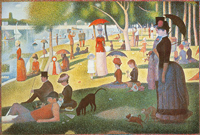 Georges Seurat, A Sunday Afternoon on the Island of La Grande Jatt Fine Art Reproduction Oil Painting
