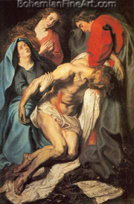 Sir Anthony Van Dyck, The Lamentation Fine Art Reproduction Oil Painting