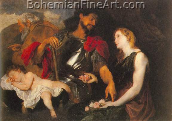 Sir Anthony Van Dyck, The Three Ages of Man Fine Art Reproduction Oil Painting