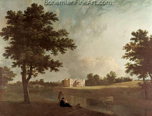Richard Wilson, View of Croome Court Fine Art Reproduction Oil Painting