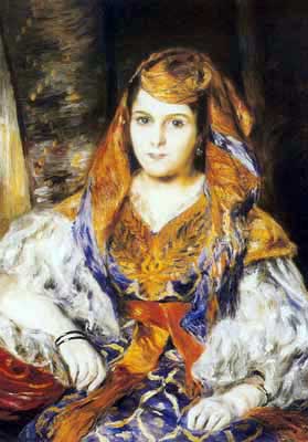 Pierre August Renoir, The Algerian Fine Art Reproduction Oil Painting