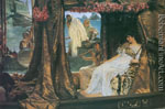Sir Lawrence Alma-Tadema, Anthony and Cleopatra Fine Art Reproduction Oil Painting