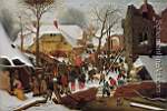 Pieter Brueghel the Younger, The Adoration of the Magi Fine Art Reproduction Oil Painting