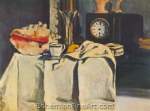 Paul Cezanne, The Black Clock Fine Art Reproduction Oil Painting