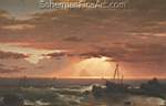 Frederic Edwin Church, The Wreck Fine Art Reproduction Oil Painting