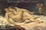 Gustave Courbet, The Sleepers Fine Art Reproduction Oil Painting