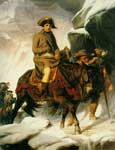 Paul Delaroche, Bonaparte Crossing the Alps Fine Art Reproduction Oil Painting