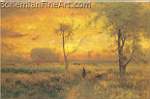 George Innes, Sunrise Fine Art Reproduction Oil Painting