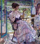Richard Miller, The Necklace Fine Art Reproduction Oil Painting