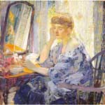 Richard Miller, Woman Fine Art Reproduction Oil Painting