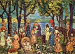 Maurice Prendergast, Summer+ New England Fine Art Reproduction Oil Painting