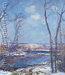 Edward Redfield, Breaking of Winter Fine Art Reproduction Oil Painting