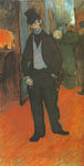 Henri Toulouse-Lautrec, Portrait of Gabriel Tapie de Celeyran Fine Art Reproduction Oil Painting