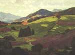 William Wendt, I Lifted Mine Eyes Unto the Hills Fine Art Reproduction Oil Painting