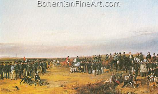 Richard Ansdell, The Waterloo Cup Fine Art Reproduction Oil Painting