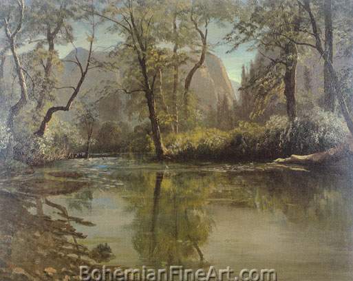 Albert Bierstadt, Yosemite Valley+ California Fine Art Reproduction Oil Painting