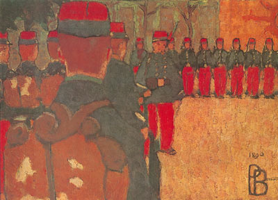 Pierre Bonnard, The Parade Ground Fine Art Reproduction Oil Painting